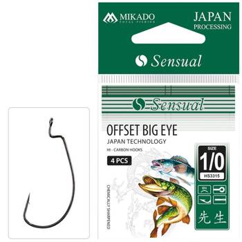Haczyki Sensual Offset Big Eye Mikado