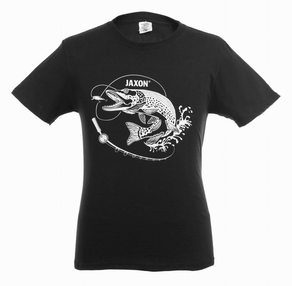 Koszulka wędkarska, T-Shirt Jaxon Szczupak