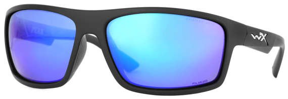 Okulary polaryzacyjne WileyX Peak Blue Mirror Matte Black Frame